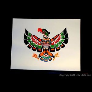 25 x 19 “ Print by John Nelson “The Eagle”